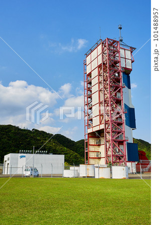 内之浦宇宙空間観測所　M（ミュー）センター　ロケット整備塔 101488957