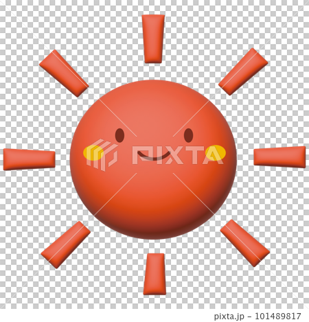 可愛い太陽のイラスト 101489817