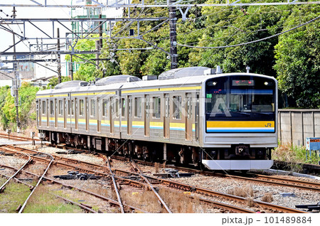 鶴見線　浅野　JR東日本　205系1100番台　T15編成（中原） 101489884
