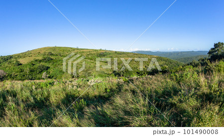 Safari Wildlife Hills Valleys Landscape 101490008