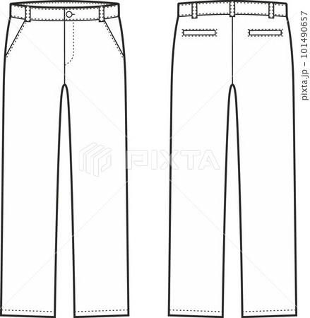 Mens pants. Front and back. Mens pants. Front and back. 101490657