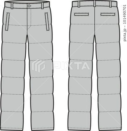 Mens down pants. Front and back. Mens down pants. Front and back. 101490701