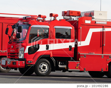 消防車 救助車 消防車 救助車 101492286