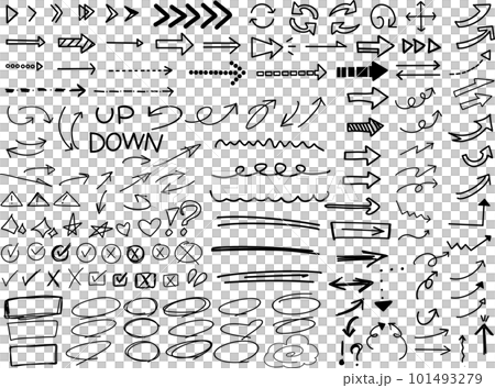 Simple arrow icon and heading frameset Simple arrow icon and heading frameset 101493279