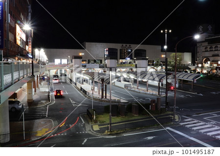 夜の倉敷駅前 夜の倉敷駅前 101495187
