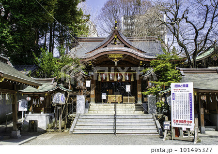 八王子市　安産祈願の子安神社　八王子きつね祭りの日 101495327