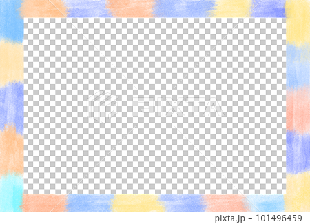 beautiful watercolor frame 101496459