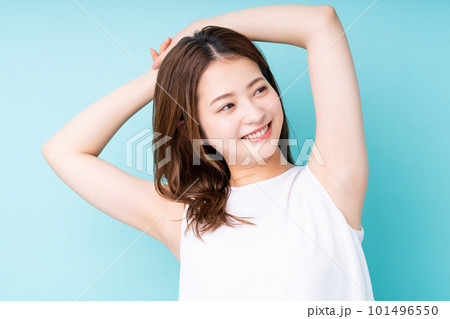 若い女性のビューティ 101496550