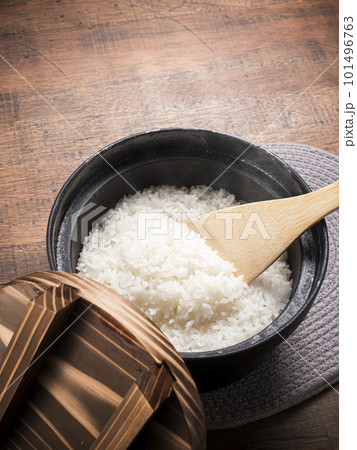 炊きたてご飯 鉄釜 炊きたてご飯 鉄釜 101496763