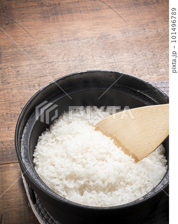 炊きたてご飯 鉄釜 炊きたてご飯 鉄釜 101496789