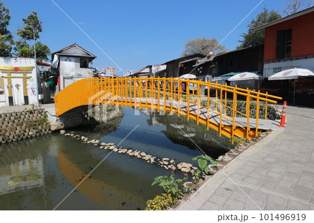 タイ　メーカー運河と橋 101496919