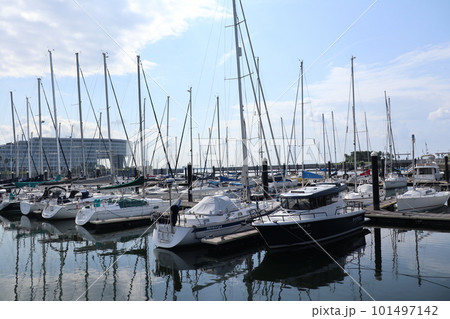 ヨットハーバーとクルージングのイメージ 101497142