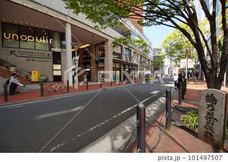 大阪茶屋町　街並み　大阪名所 101497507