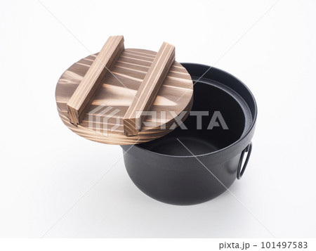 鉄釜　ご飯鍋 101497583