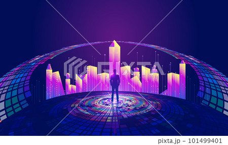 未来都市 スカイライン ビジネス 101499401