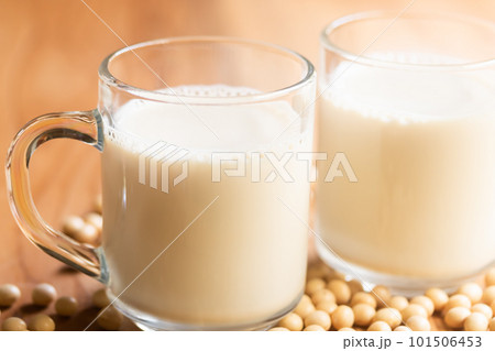 豆乳と大豆 豆乳と大豆 101506453