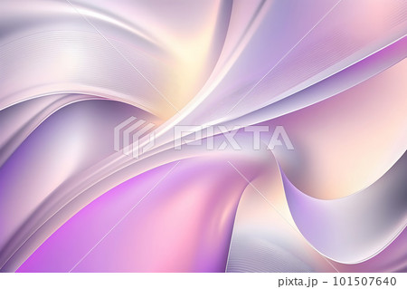 Holographic neon curved wave in motion. Purple wallpaper background. Holographic gradient Holographic neon curved wave in motion. Purple wallpaper background. Holographic gradient 101507640