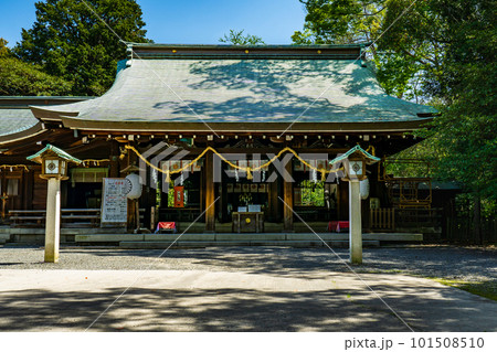 大阪府島本町の水無瀬神宮　御社殿（登録文化財） 101508510