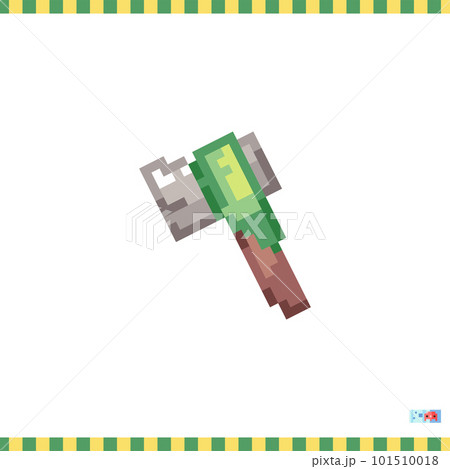 Pixel art backpack icon. Vector 8 bit style - Stock Illustration  [101510019] - PIXTA