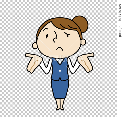 A woman in a uniform is appalling A woman in a uniform is appalling 101510489