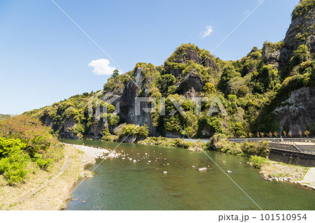本耶馬渓 青の洞門 本耶馬渓 青の洞門 101510954