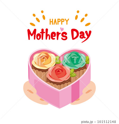 母の日　お菓子　アイコン2 101512148