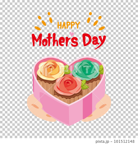 母の日　お菓子　アイコン2 101512148