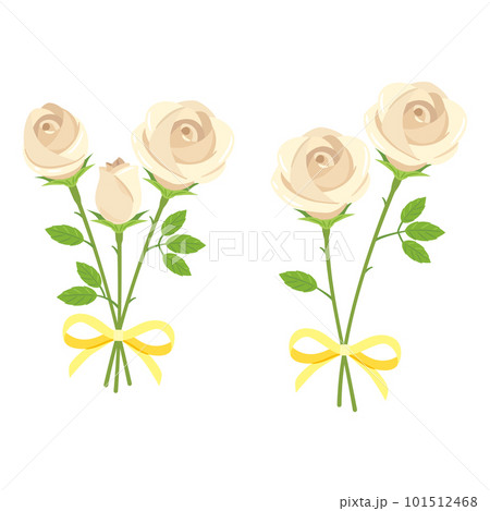 白いバラ 花束3 白いバラ 花束3 101512468