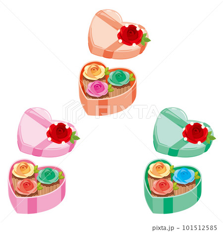 カップケーキ　箱と蓋付 101512585