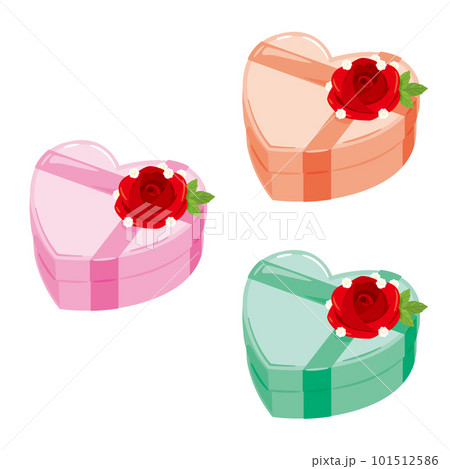 ハート型のプレゼント セット ハート型のプレゼント セット 101512586
