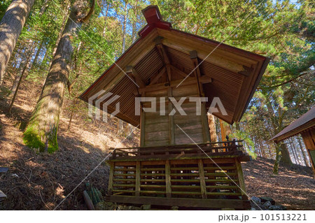 東京都西多摩郡檜原村の大嶽神社(おおだけじんじゃ)(奥宮) 東京都西多摩郡檜原村の大嶽神社(おおだけじんじゃ)(奥宮) 101513221