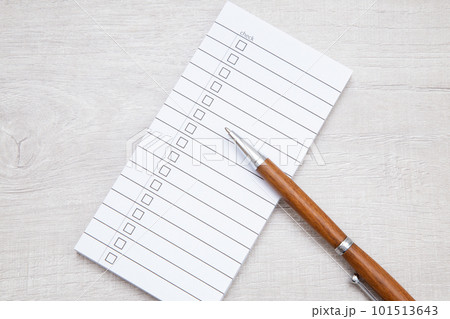 チェックリスト　to do list 101513643