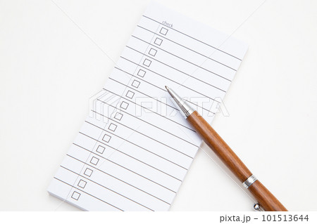 チェックリスト　to do list 101513644