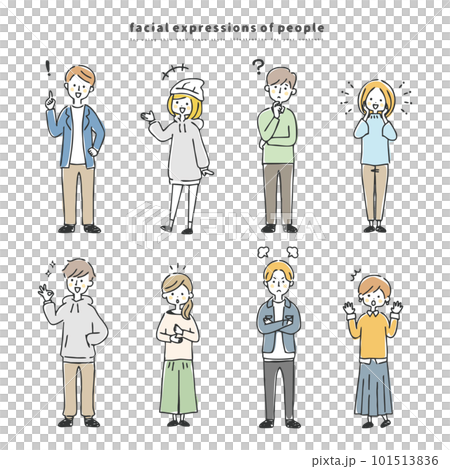 人々の表情差分 人々の表情差分 101513836