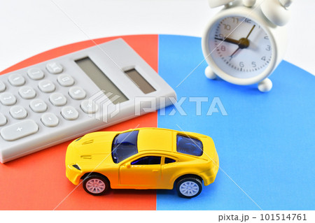 グラフと車で残クレのイメージ 101514761