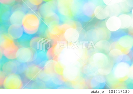 グリーン系キラキラミックスカラー　(背景素材) 101517189