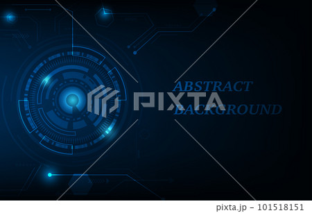 Abstract technology background with blue color.  101518151