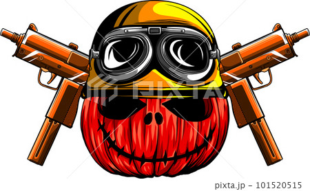 vector illustration of pumpkin on white background vector illustration of pumpkin on white background 101520515