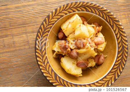 手作りジャーマンポテト 101526567