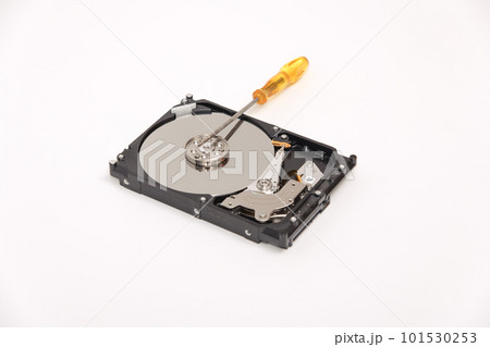 【HDDをドライバーで分解する】 101530253