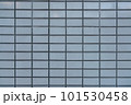 Blue square tiles walll row pattern background 101530458