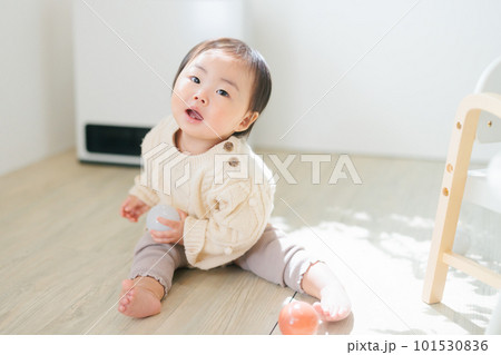 赤ちゃんの室内遊び ボール遊び 赤ちゃんの室内遊び ボール遊び 101530836