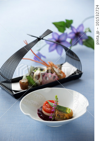 和食・豪華な会席料理・日本料理・夏 101532724