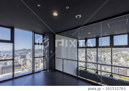 長崎市役所・新市庁舎19階展望フロア【長崎県長崎市】 101532763