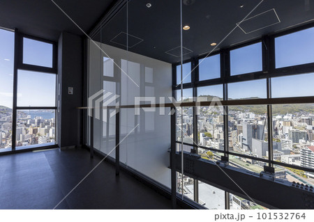 長崎市役所・新市庁舎19階展望フロア【長崎県長崎市】 101532764