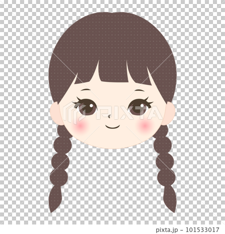 微笑的漂亮女孩的臉 微笑的漂亮女孩的臉 101533017