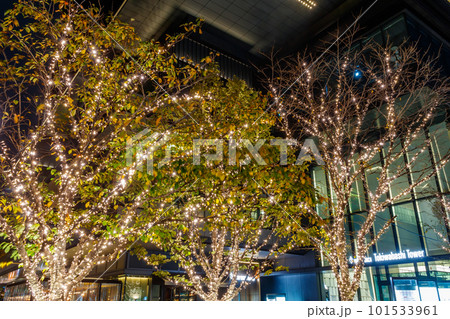 【東京の都市夜景】大手町周辺のイルミネーション（TOKYO TORCH常盤橋タワー） 101533961