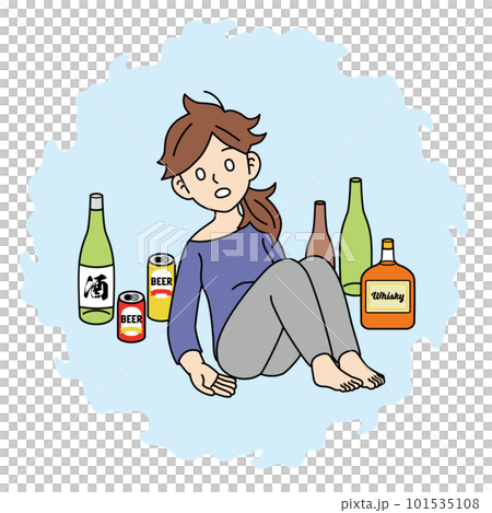 酗酒女性 101535108