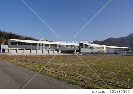 建設中の北陸新幹線 越前たけふ駅 福井県越前市 2023年3月 建設中の北陸新幹線 越前たけふ駅 福井県越前市 2023年3月 101535560