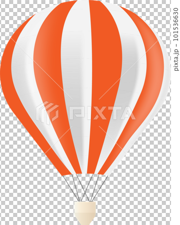 Colorful Air Balloon Isolated. 101536630